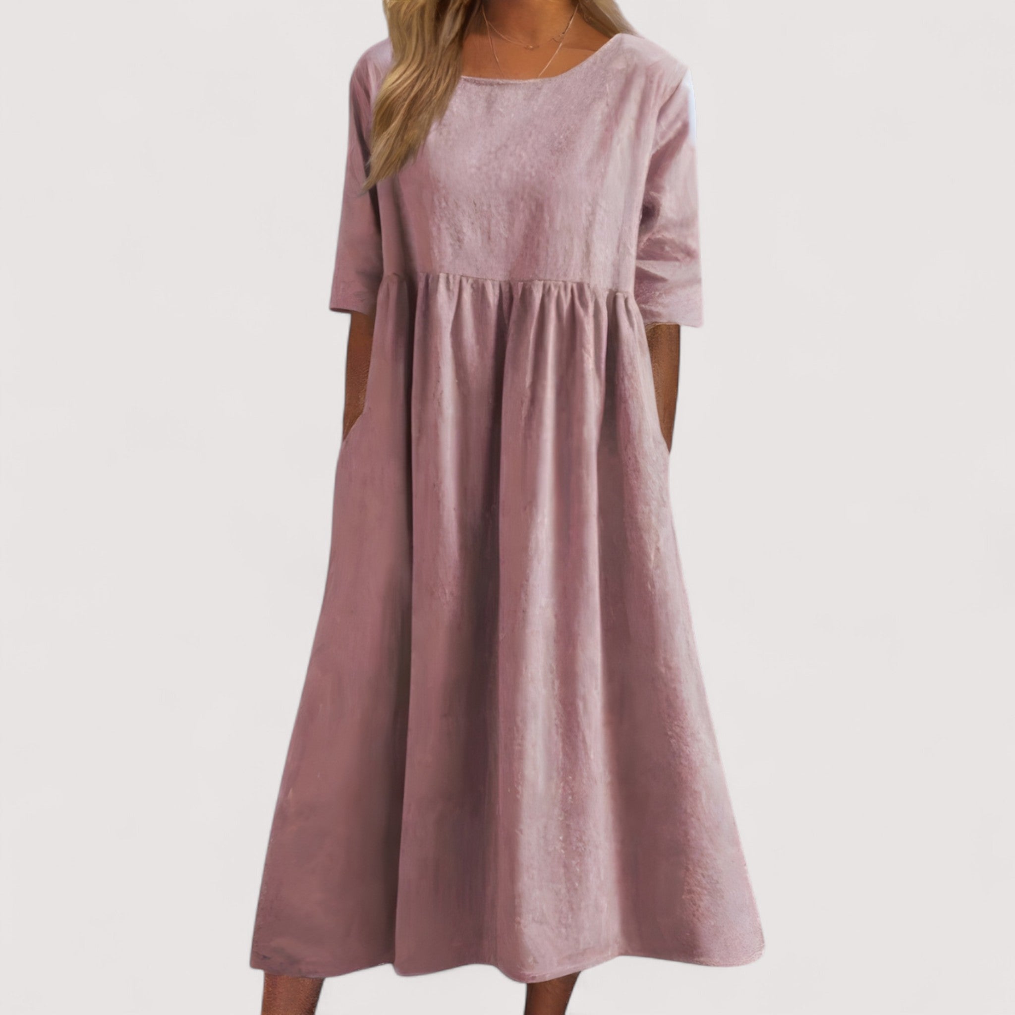 Selina™ | Vestido de algodón favorecedor