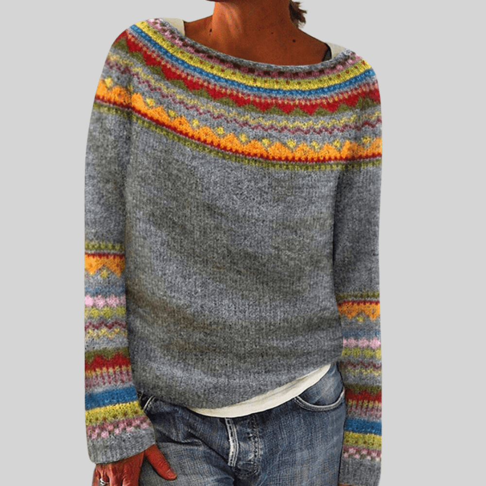 Pierina™ I Suéter Retro