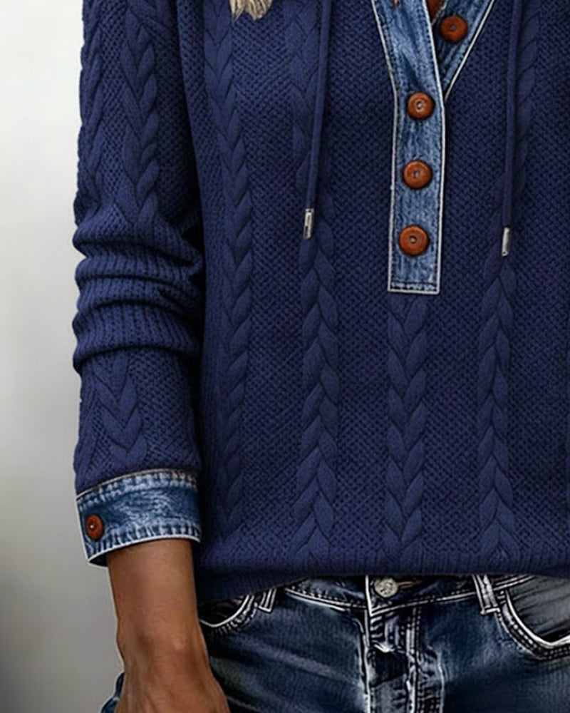 Lia™ | Sudadera con bloques de color