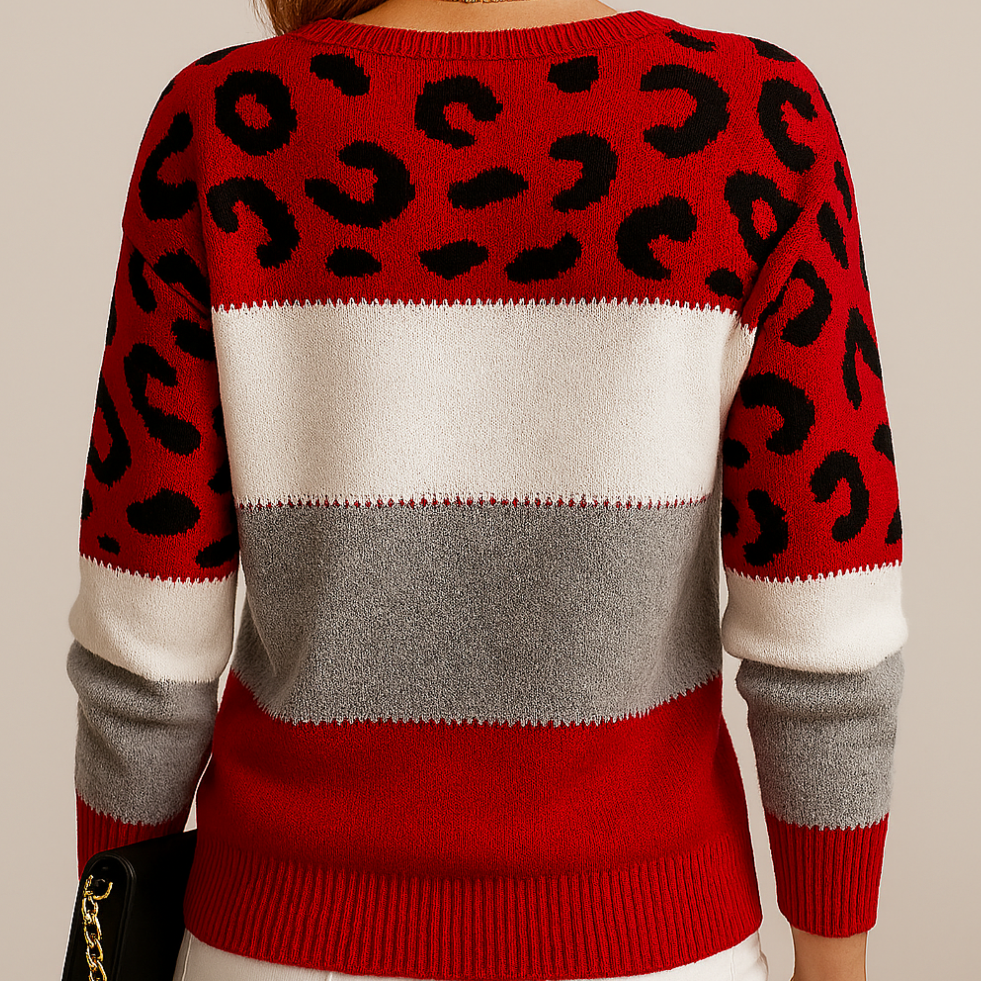 Louise™ | Suéter de leopardo elegante