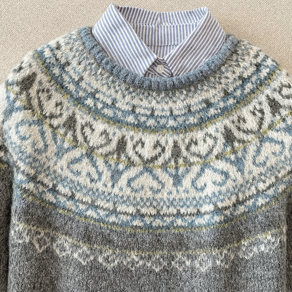 Gunilla™ | Clásico suéter vintage