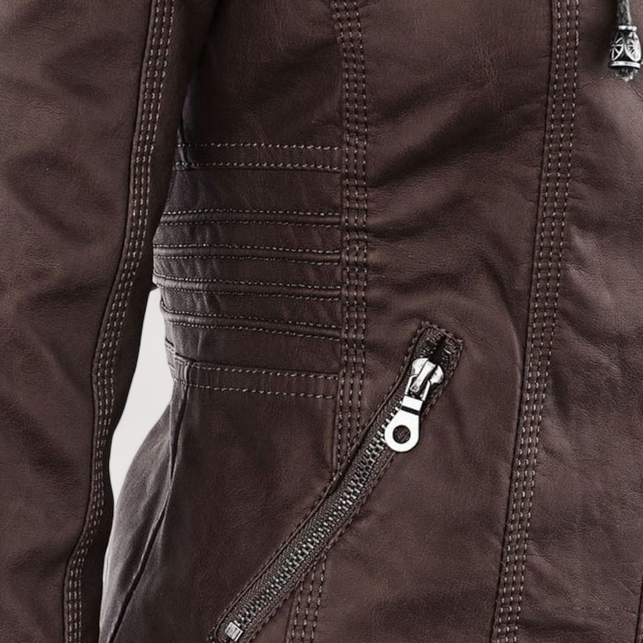 Laurina™ | Chaqueta con capucha estilizada para motociclistas