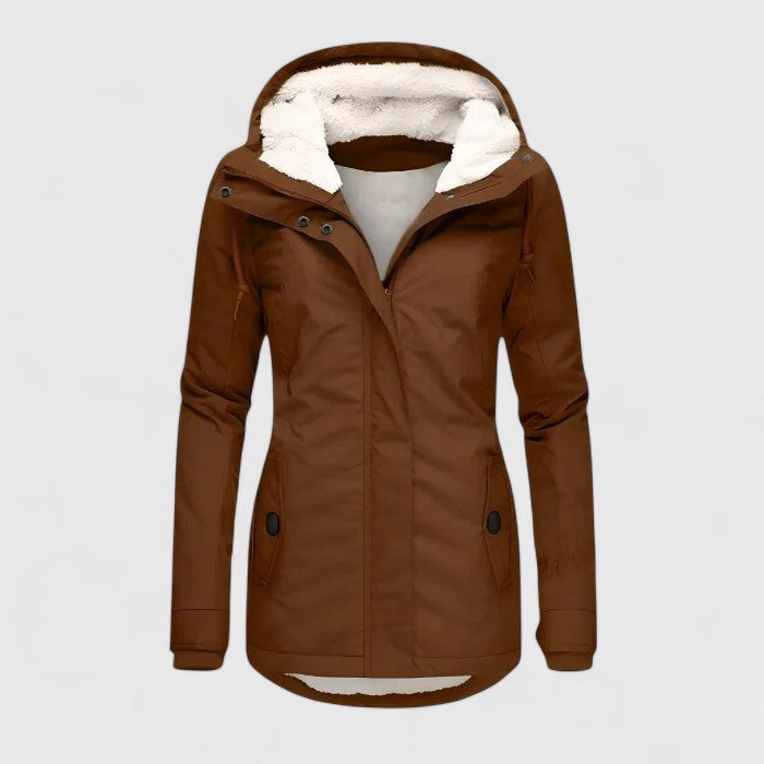 Nella | Chaqueta de invierno impermeable con capucha