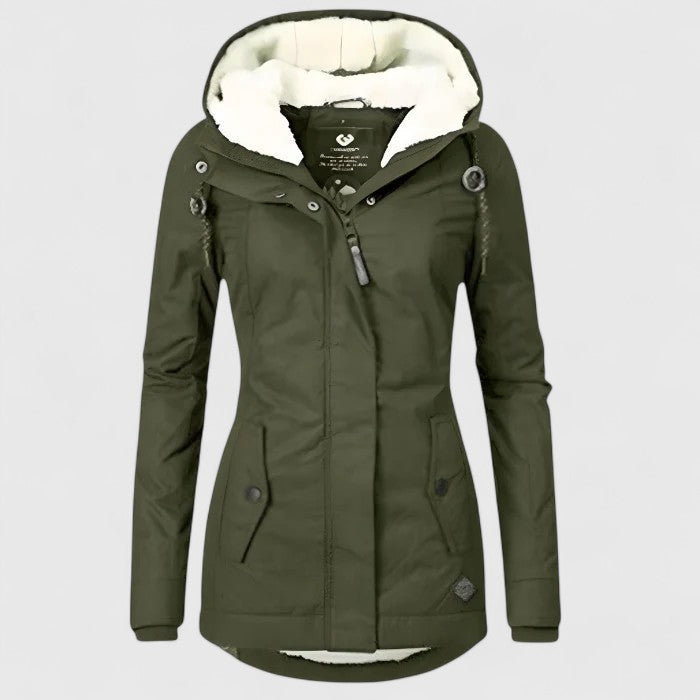 Nella | Chaqueta de invierno impermeable con capucha