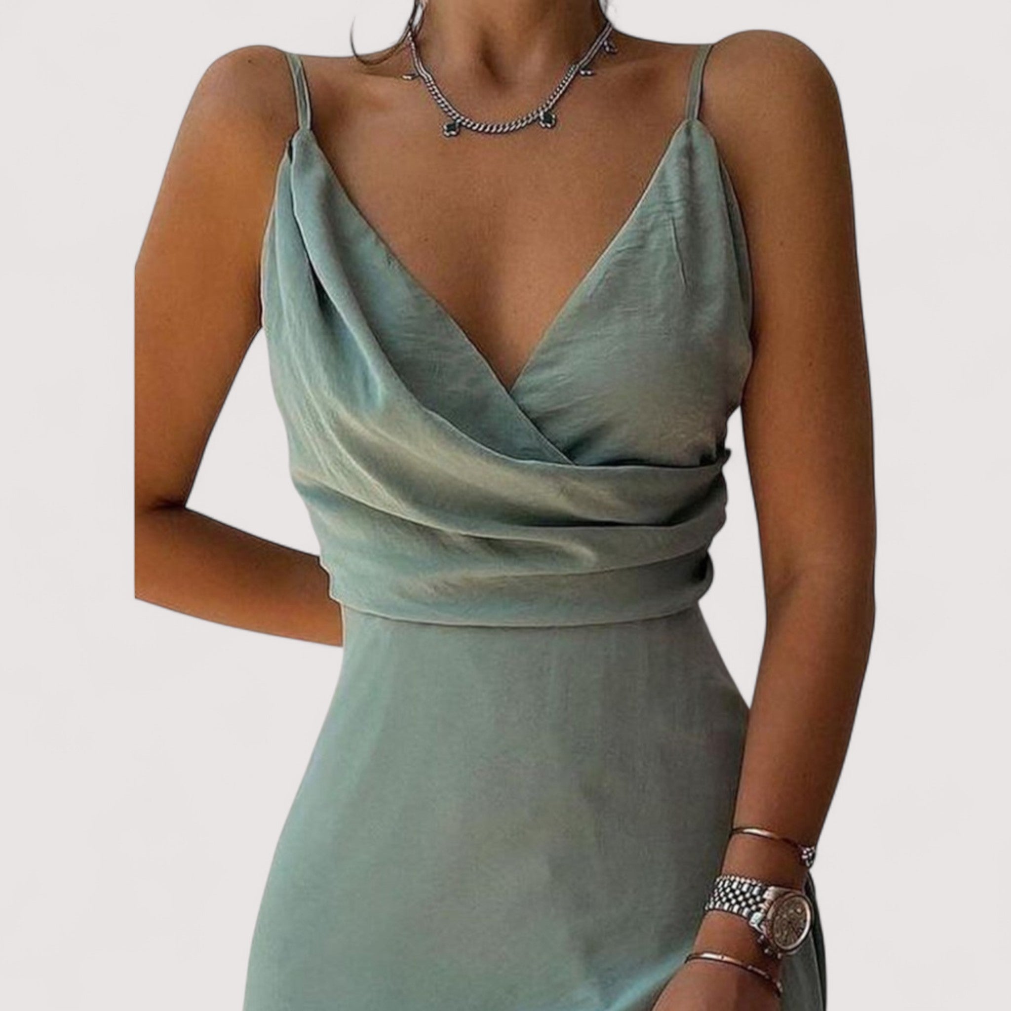 Emma™ | Vestido de satén