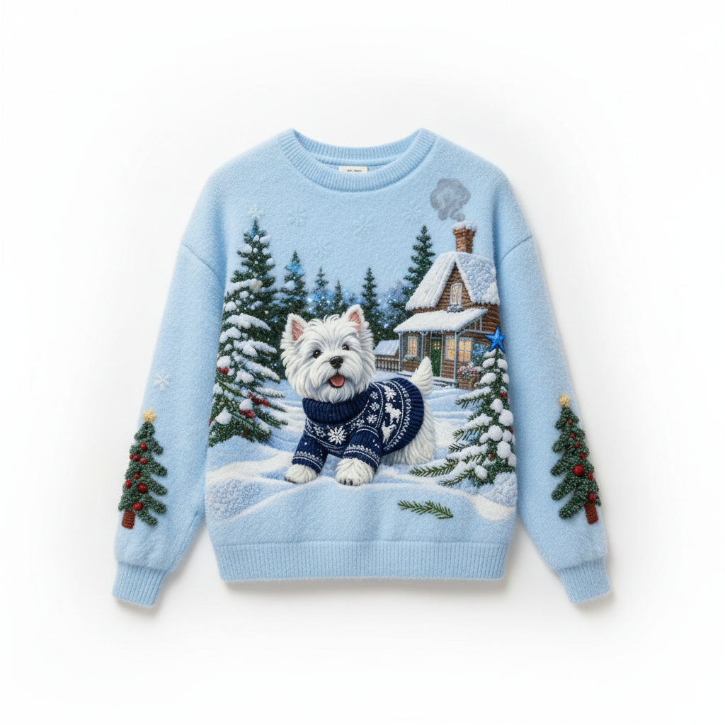 Lucia™ | Suéter con diseño de perro