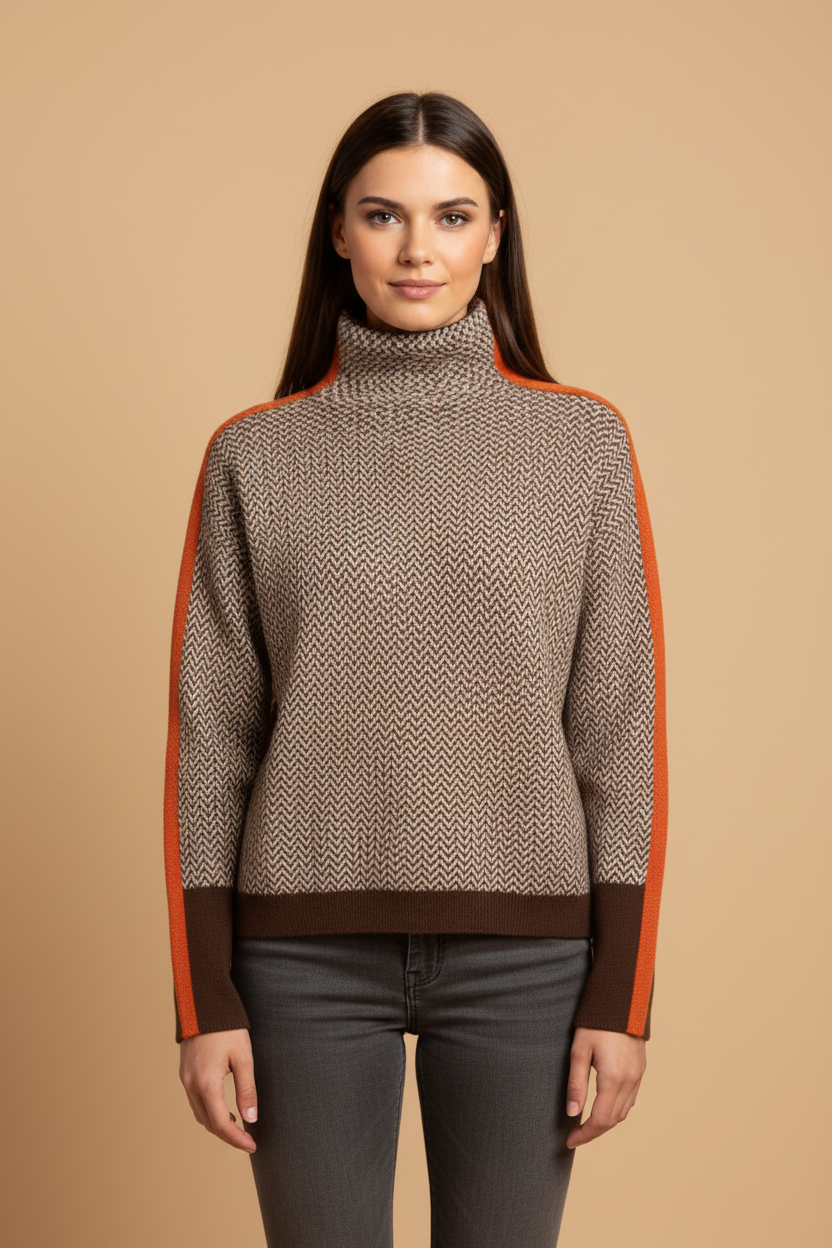 Gabriela™ | Camisa de cuello alto