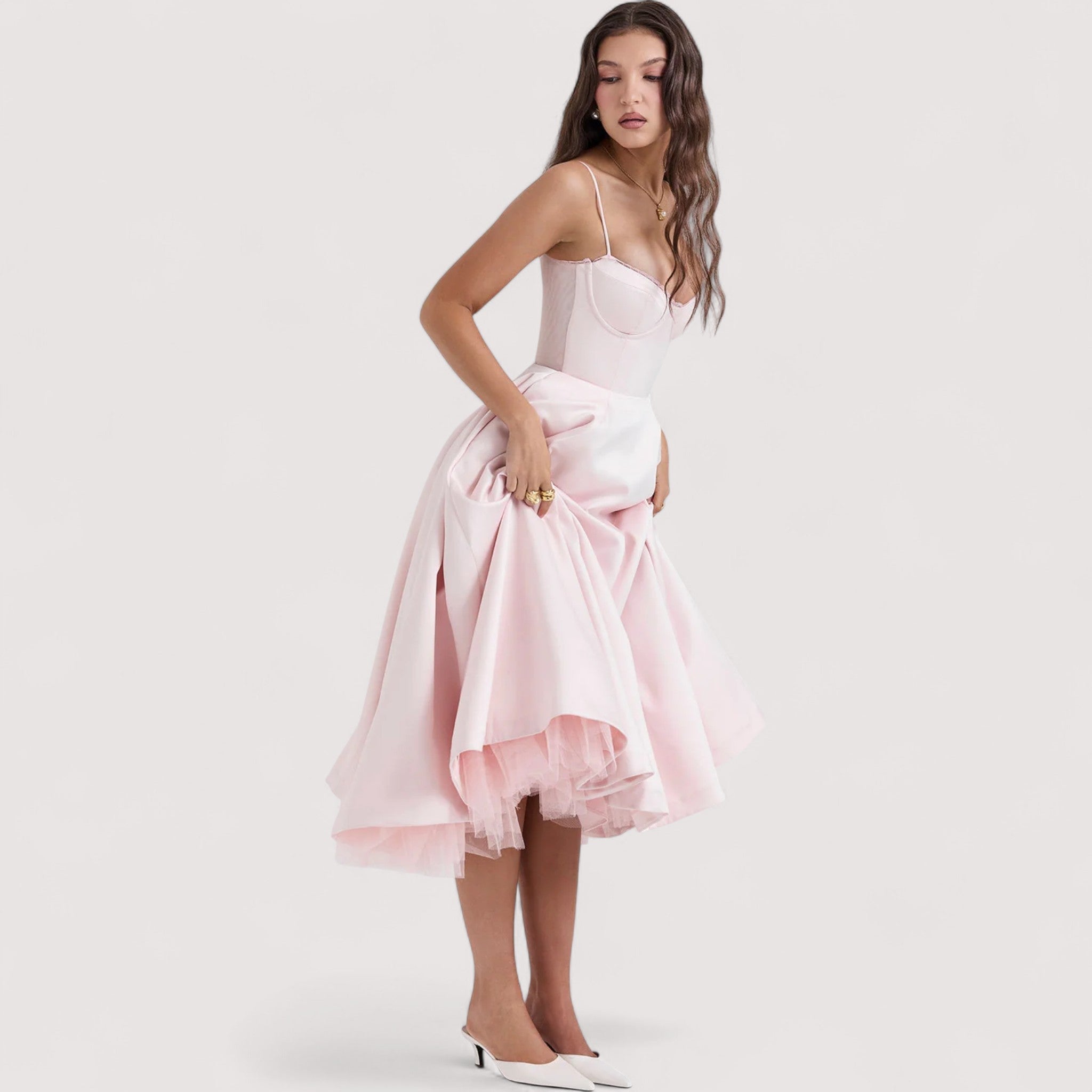 Margot™ | Vestido de verano con detalles de corsé