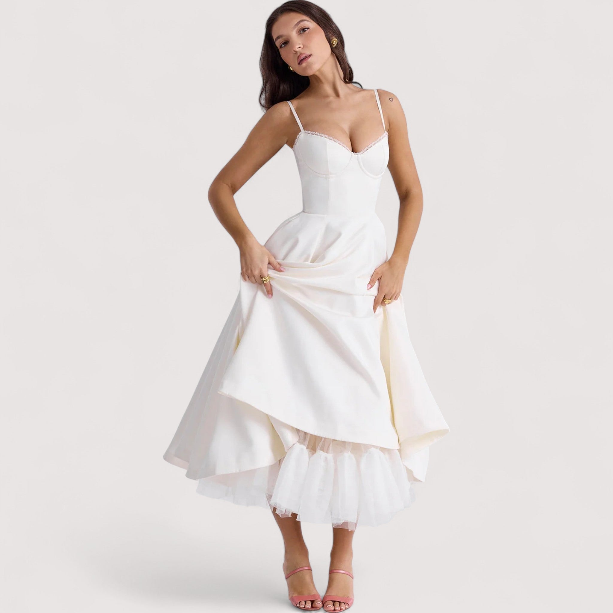 Margot™ | Vestido de verano con detalles de corsé