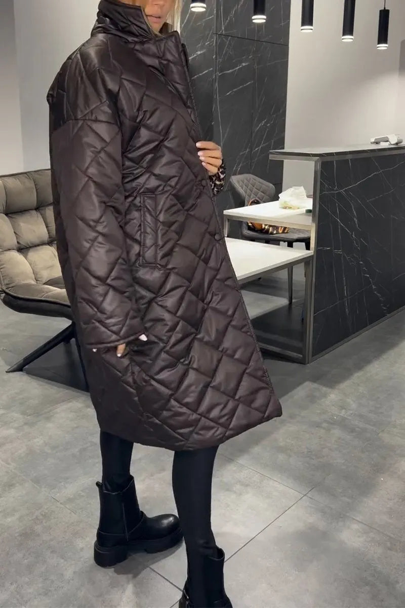 Kaarina™ | Elegante abrigo de estampado de leopardo