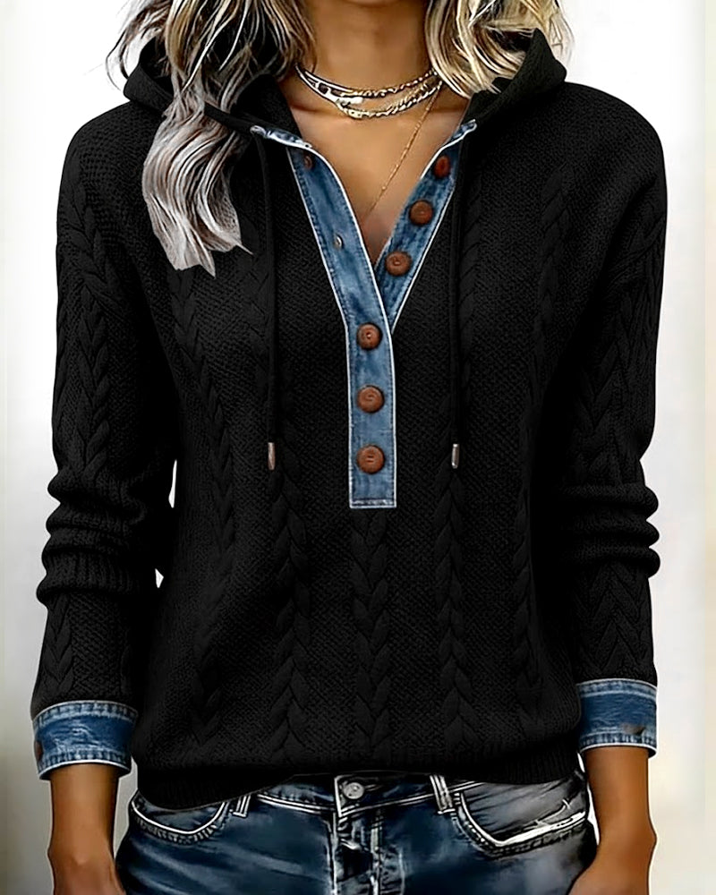 Lia™ | Sudadera con bloques de color
