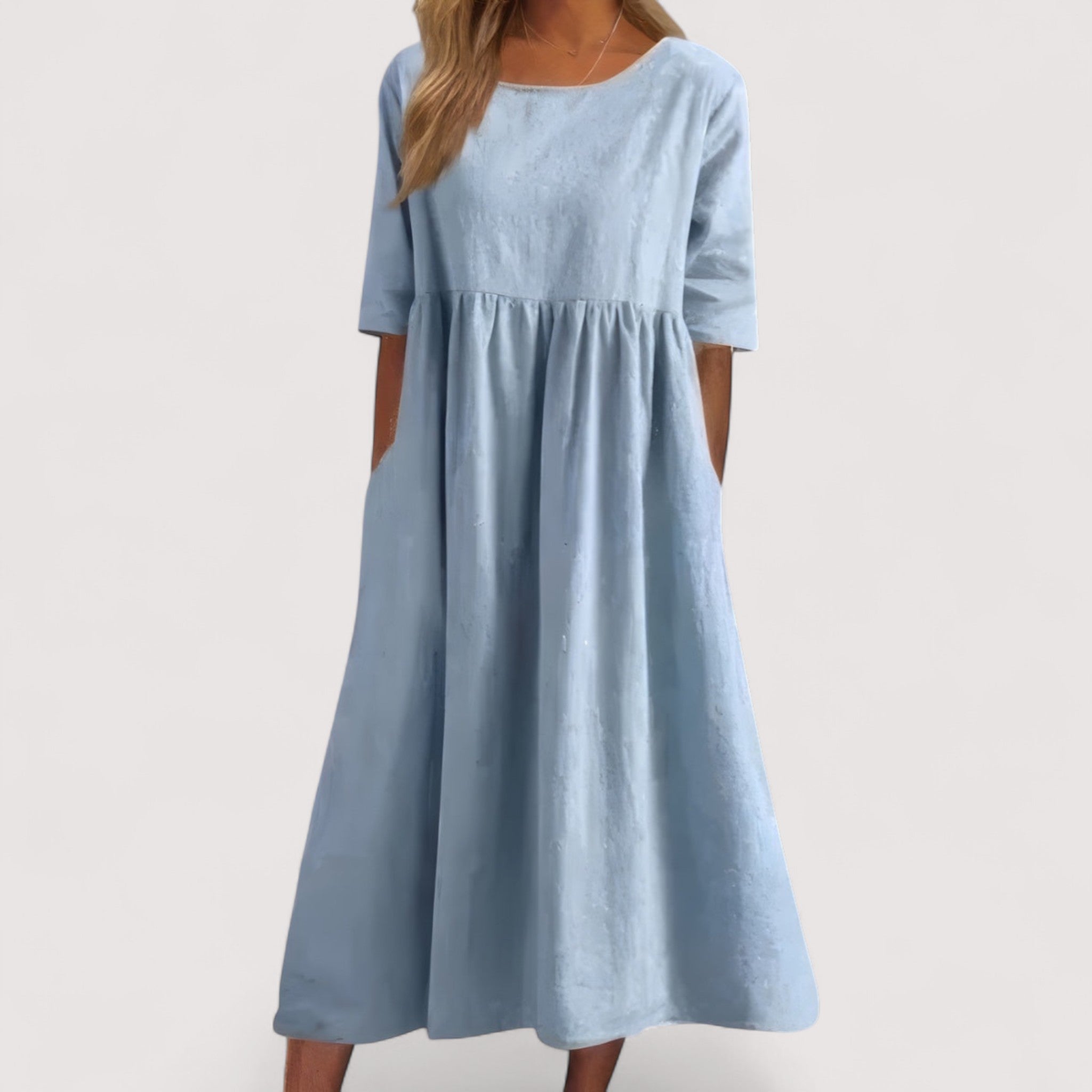 Selina™ | Vestido de algodón favorecedor