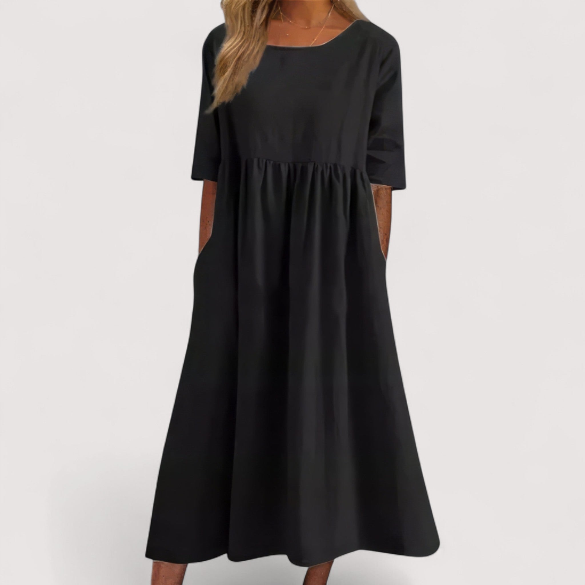 Selina™ | Vestido de algodón favorecedor