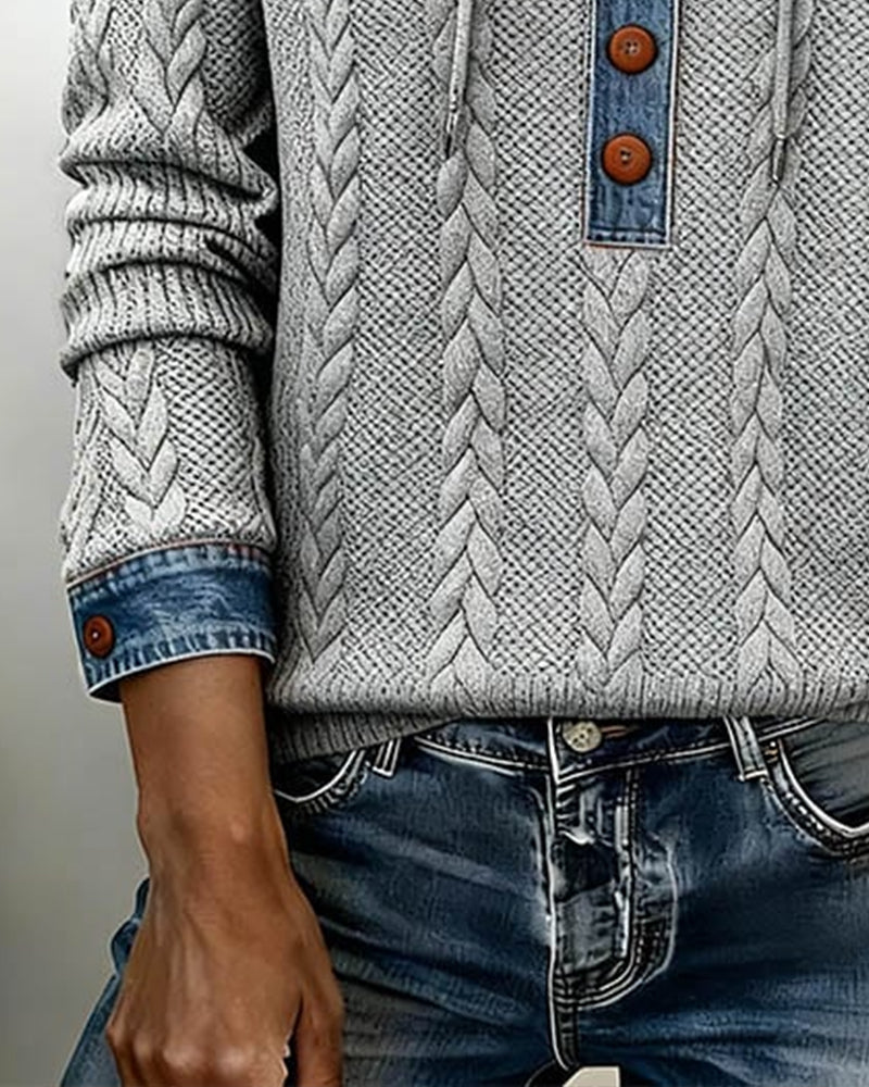Lia™ | Sudadera con bloques de color
