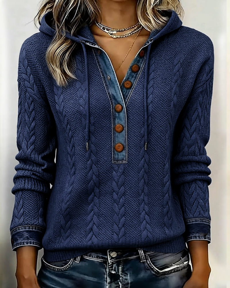 Lia™ | Sudadera con bloques de color