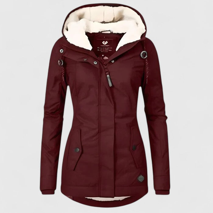 Nella | Chaqueta de invierno impermeable con capucha