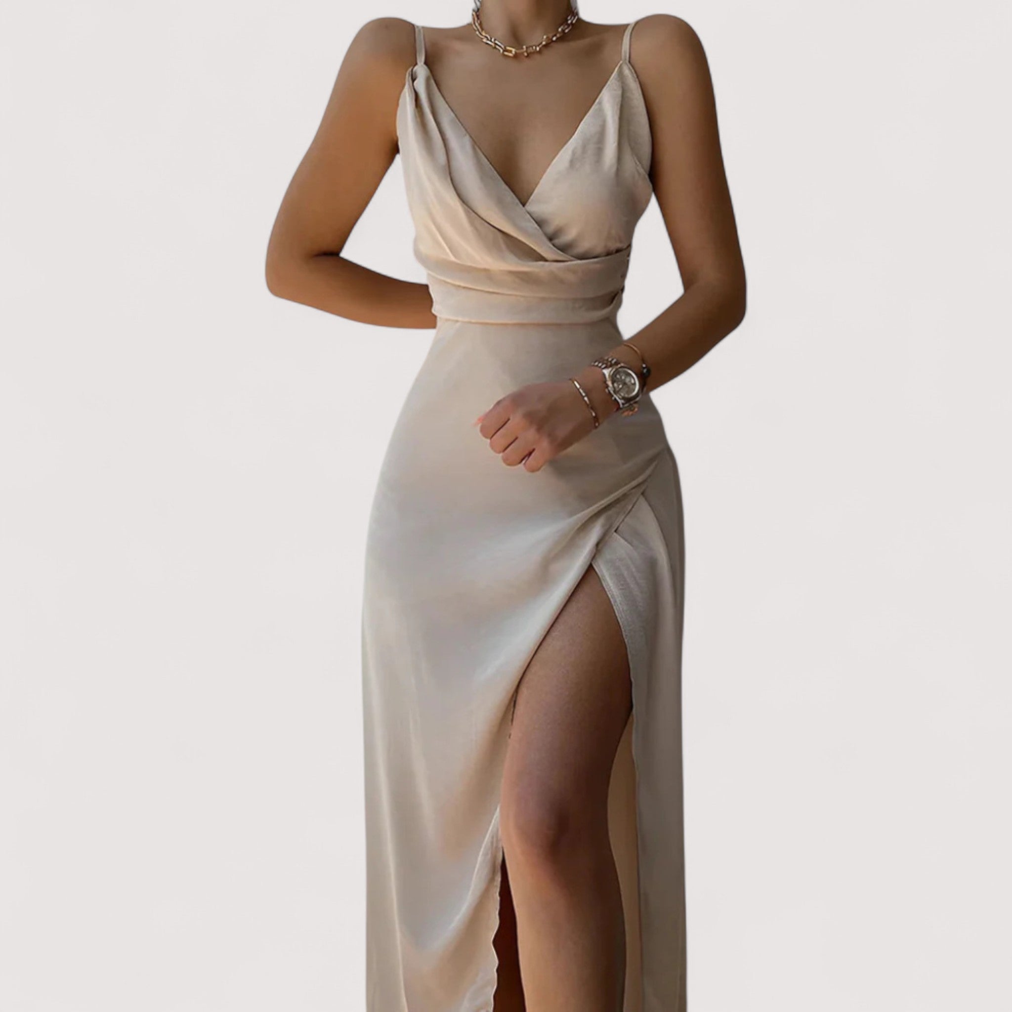 Emma™ | Vestido de satén