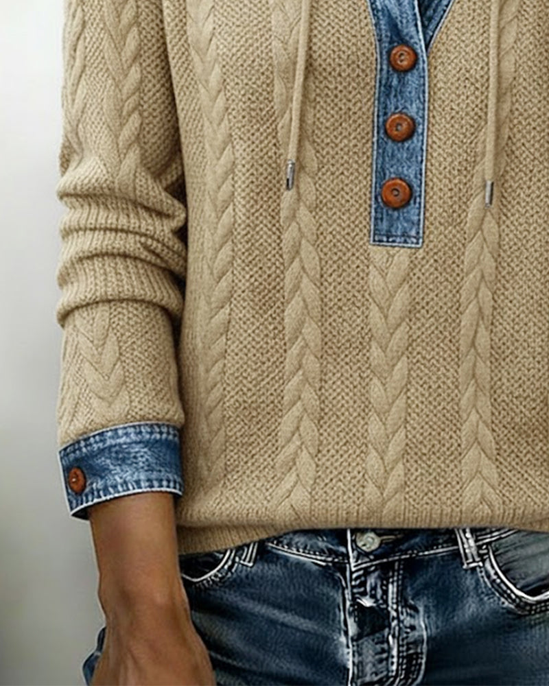 Lia™ | Sudadera con bloques de color