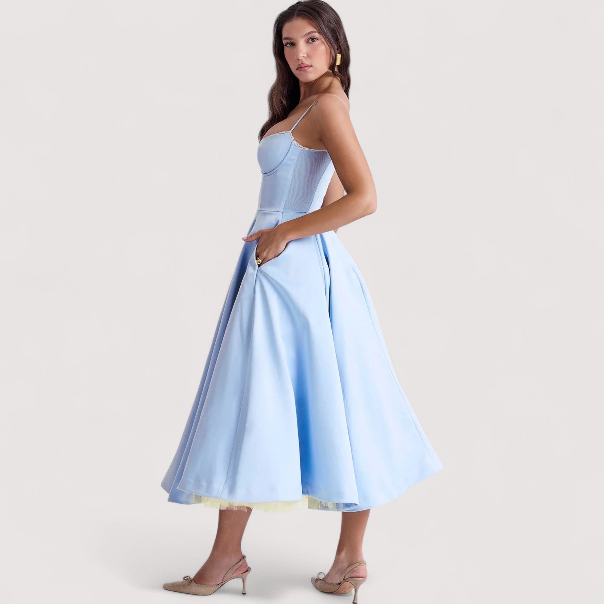 Margot™ | Vestido de verano con detalles de corsé