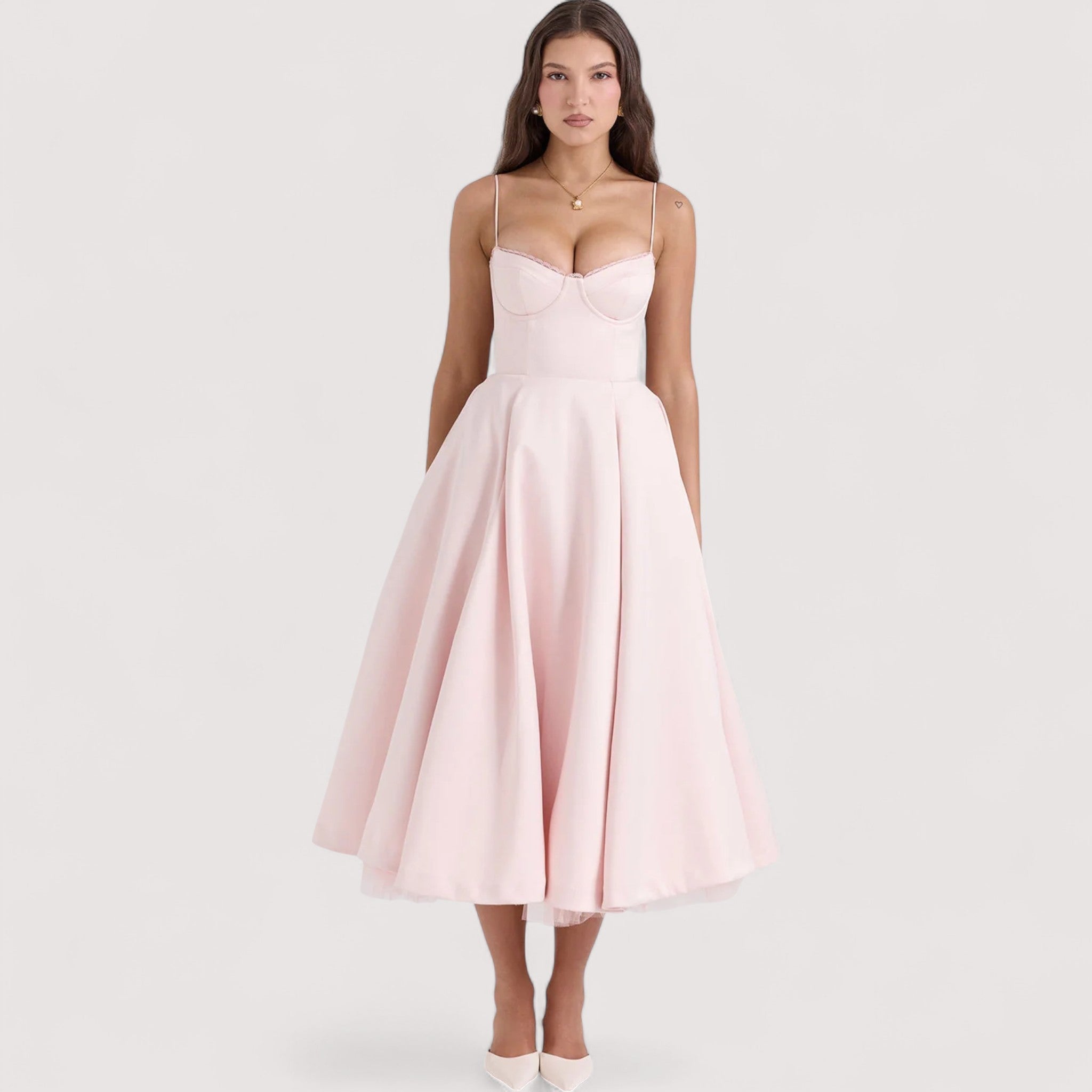 Margot™ | Vestido de verano con detalles de corsé