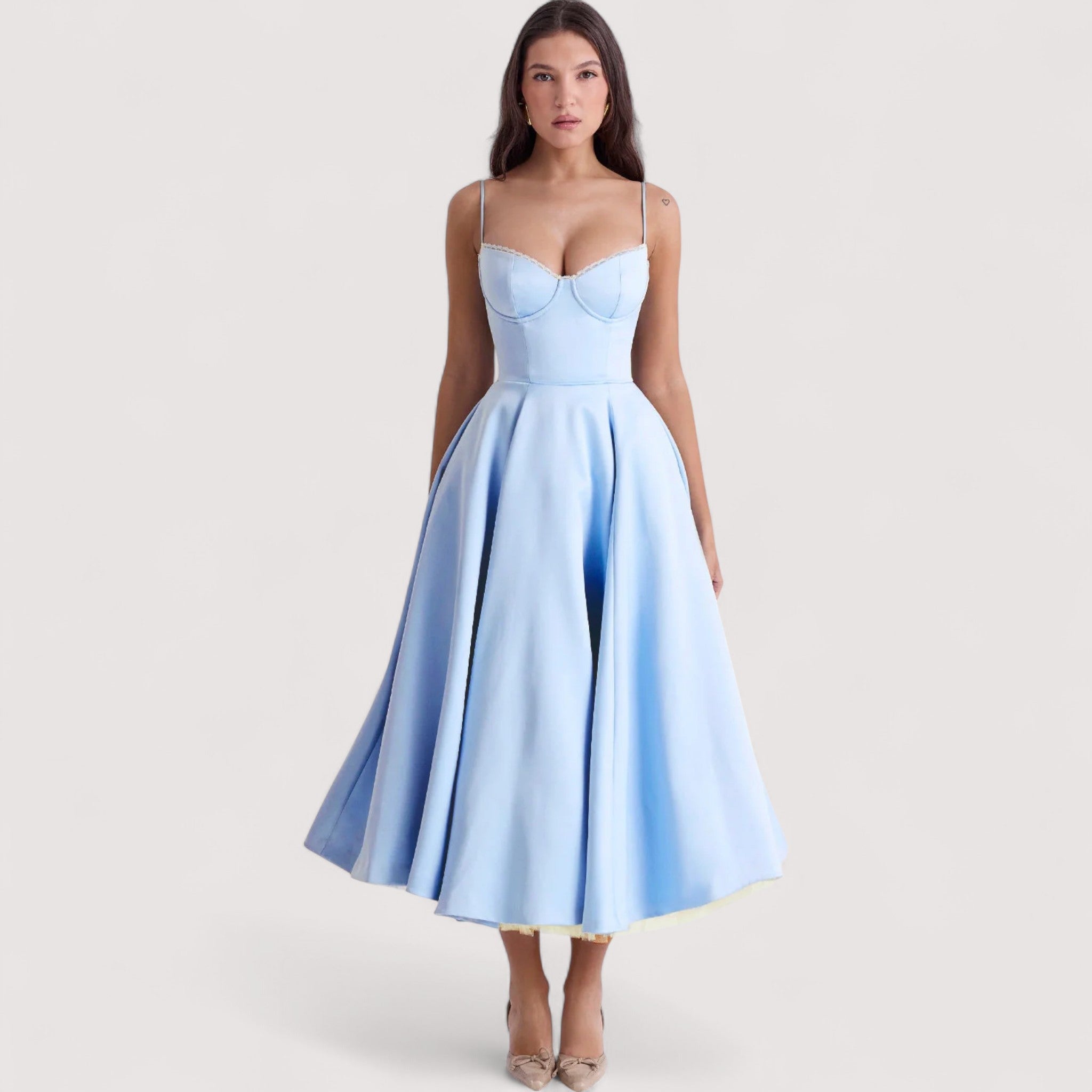 Margot™ | Vestido de verano con detalles de corsé